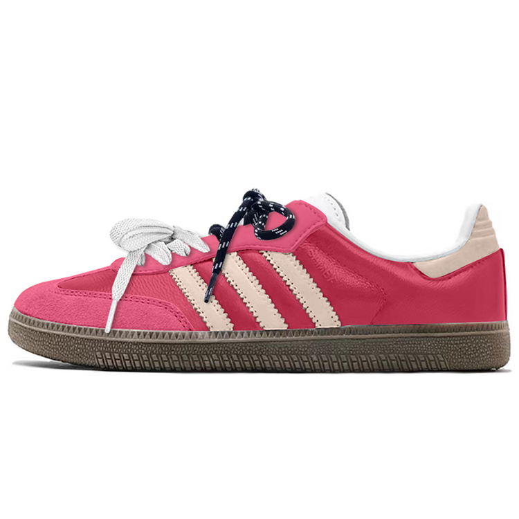 

Кроссовки adidas originals SAMBA OG Skateboarding Shoes Unisex Low-top Beige/pink/brown, розовый