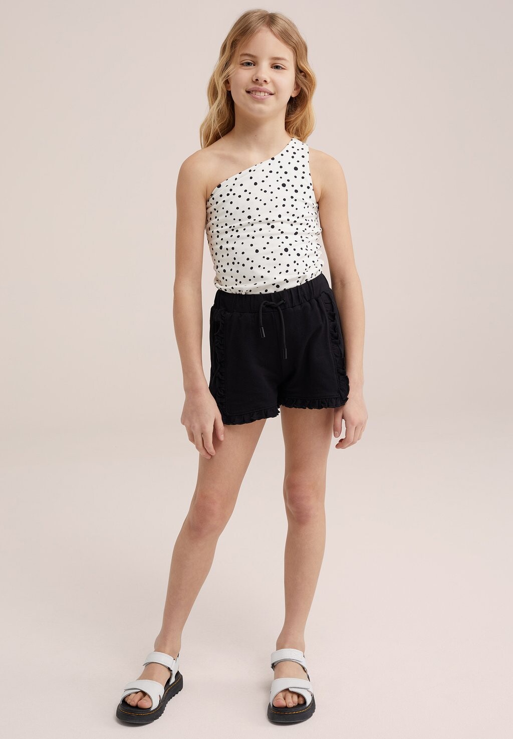 

Брюки тренировочного костюма WE Fashion, черные