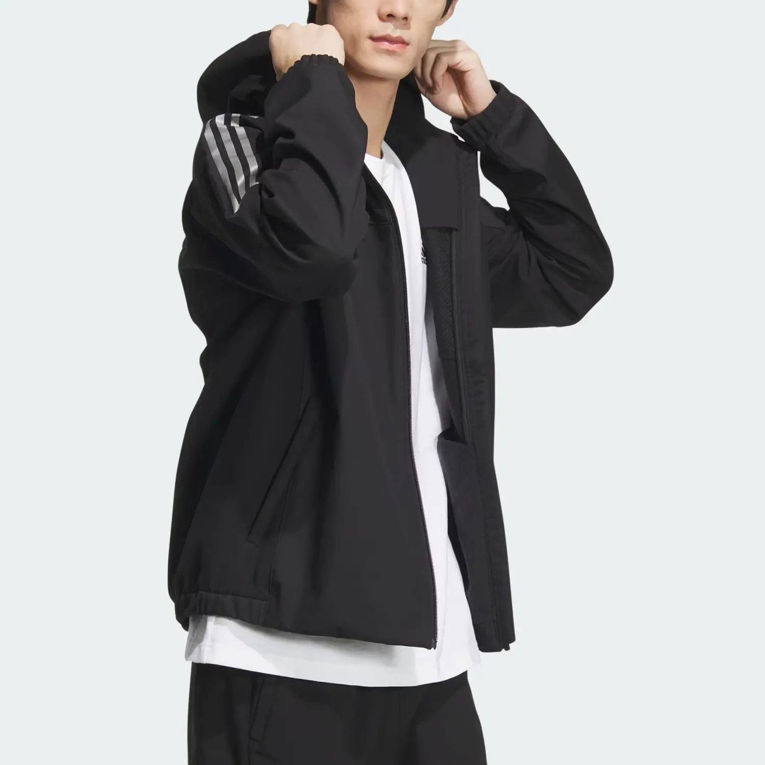 MUST HAVES Куртка мужская черный Adidas — фото 4