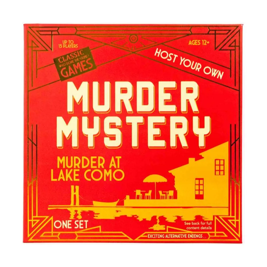 

Бокс-сет Murder at Lake Como, Murder Mysteries