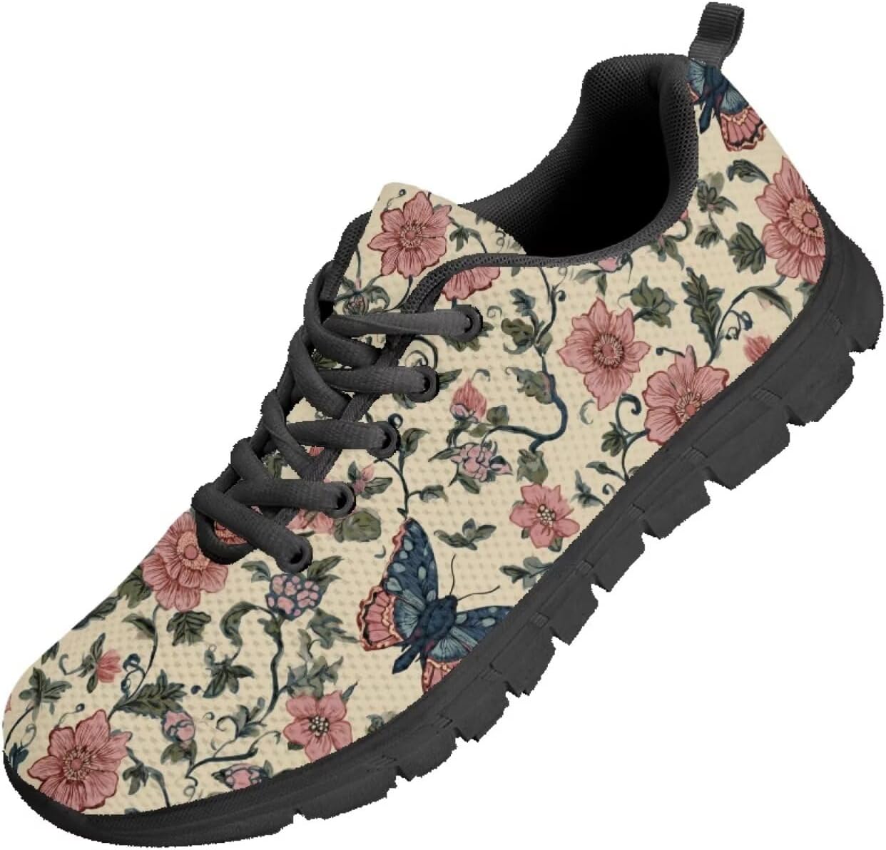 

Мужские теннисные кроссовки Funnydude Funny Print, повседневные комфортные легкие дышащие сетчатые кроссовки, Butterfly