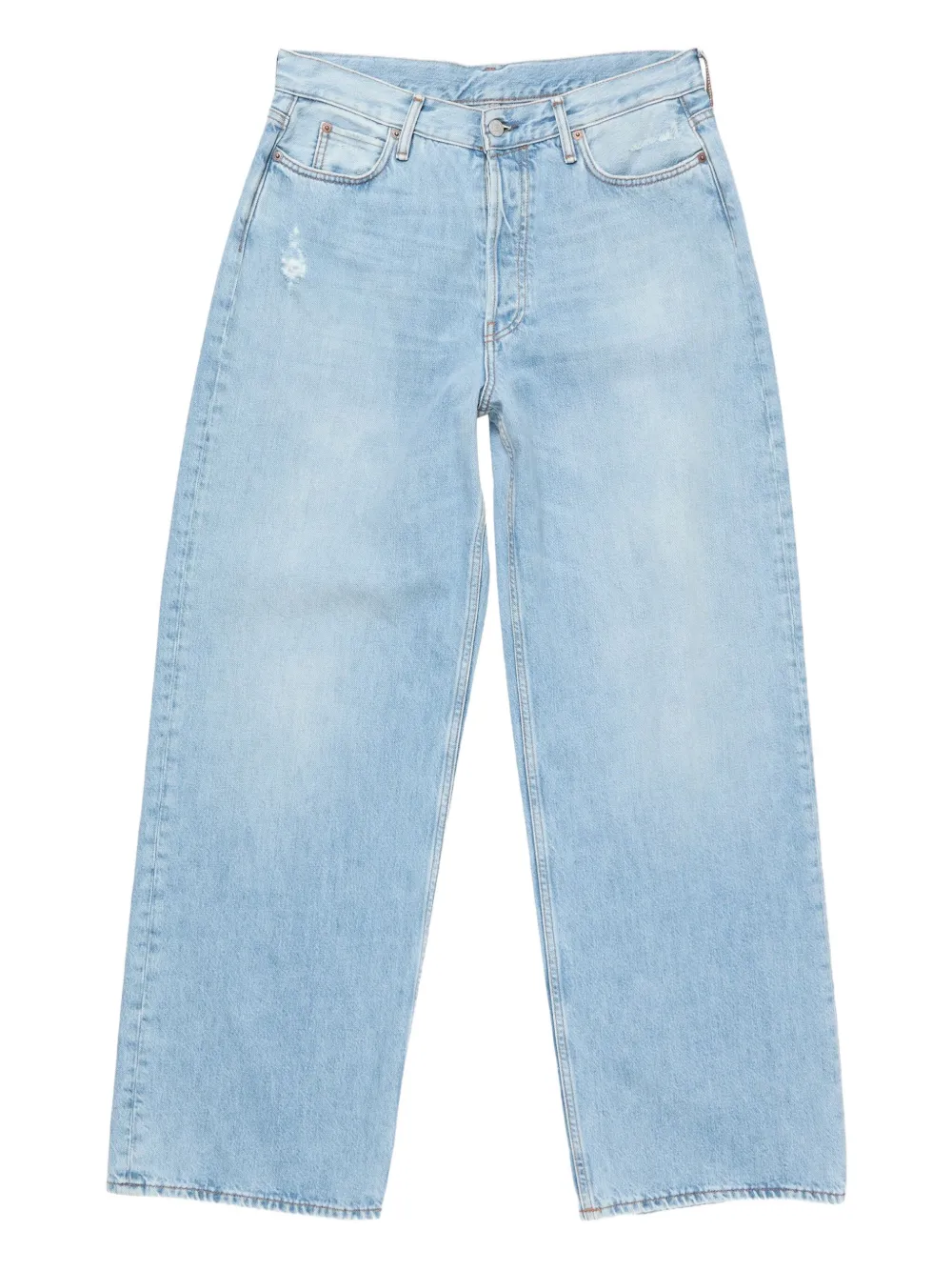 

Джинсы с нашивкой-логотипом Acne Studios, синий