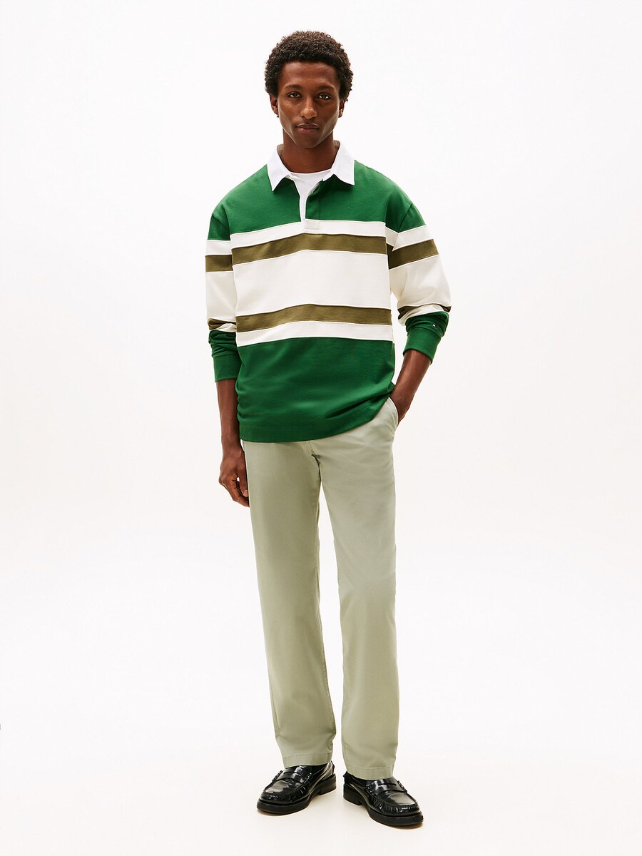Обычные брюки-чинос TOMMY HILFIGER Denton, пастельно-зеленый — фото 3