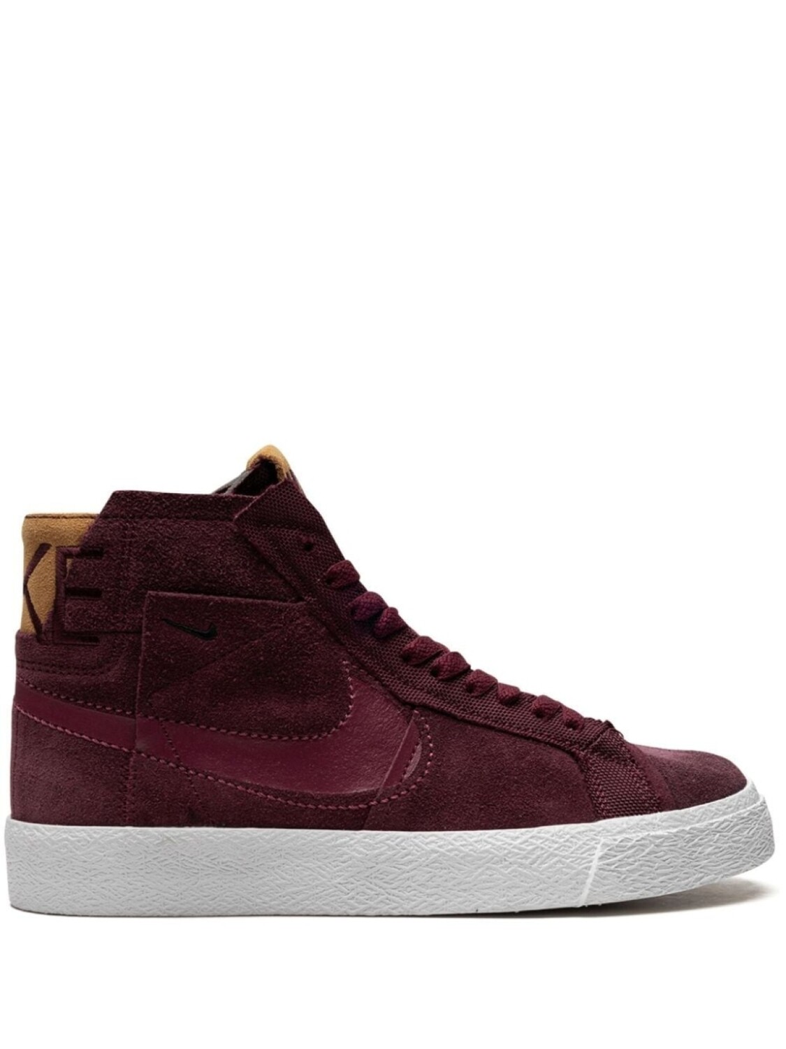 

Nike кеды SB Blazer Mid Night Maroon, фиолетовый