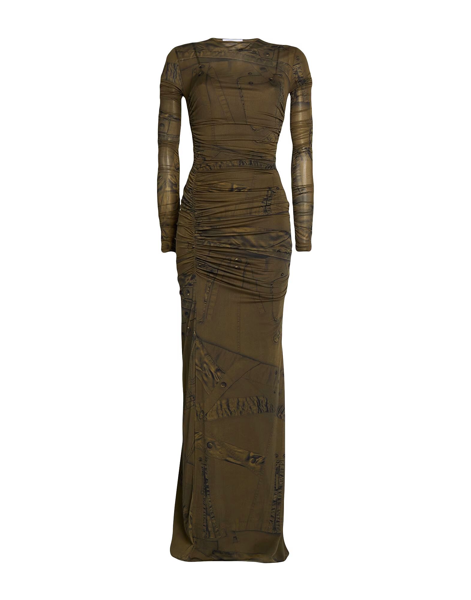 

Макси платье Blumarine, зеленый