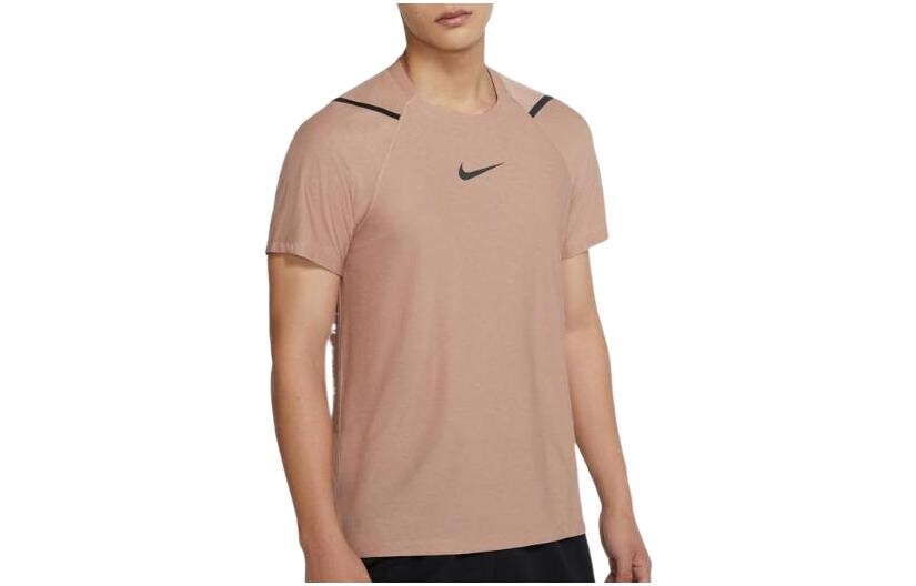 

Футболка мужская светло-коричневая Nike, коричневый
