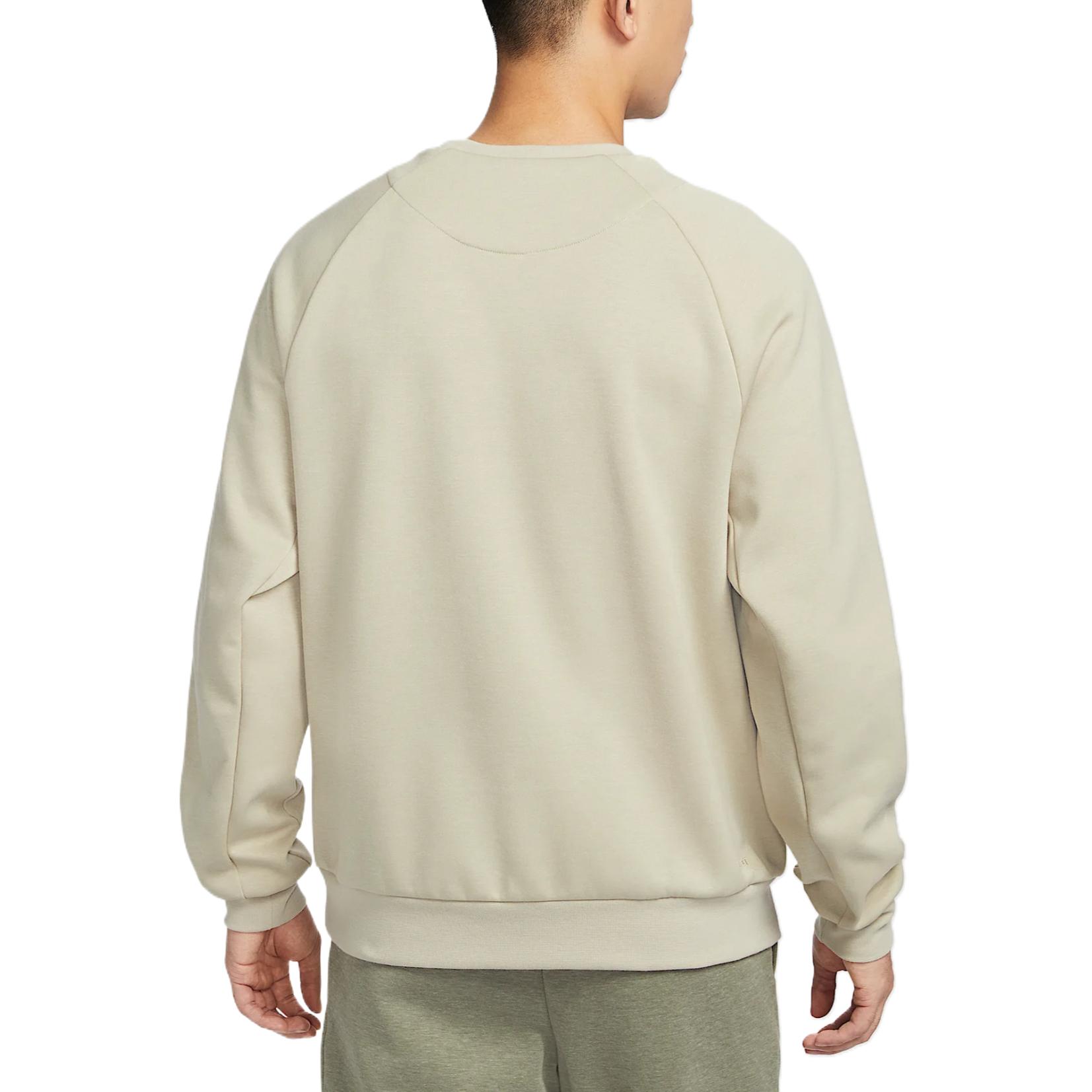 Primary Fleece Men's Dri-FIT Uv Performance Crew Nike, серо-зеленый — фото 4