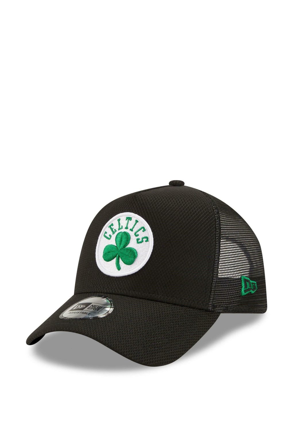 

Бейсболка BOSTON CELTICS BASE A-FRAME ADJUSTABLE TRUCKER New Era, черный