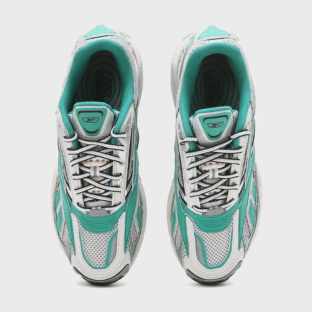 Мужские беговые кроссовки Premier Road Ultra металлик-зелёные от Reebok — фото 3