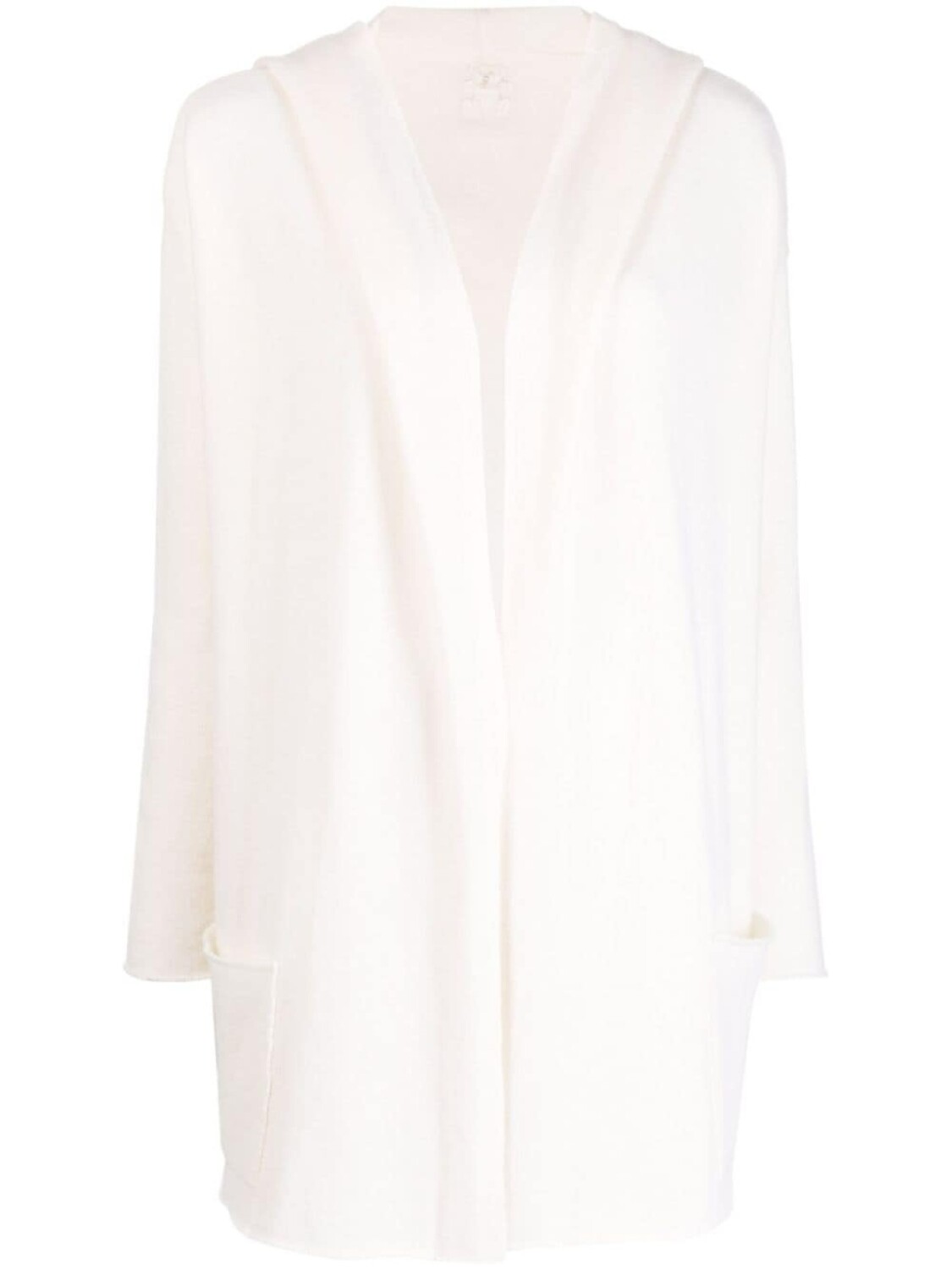 

Teddy Cashmere кашемировый кардиган Napoli с капюшоном, белый