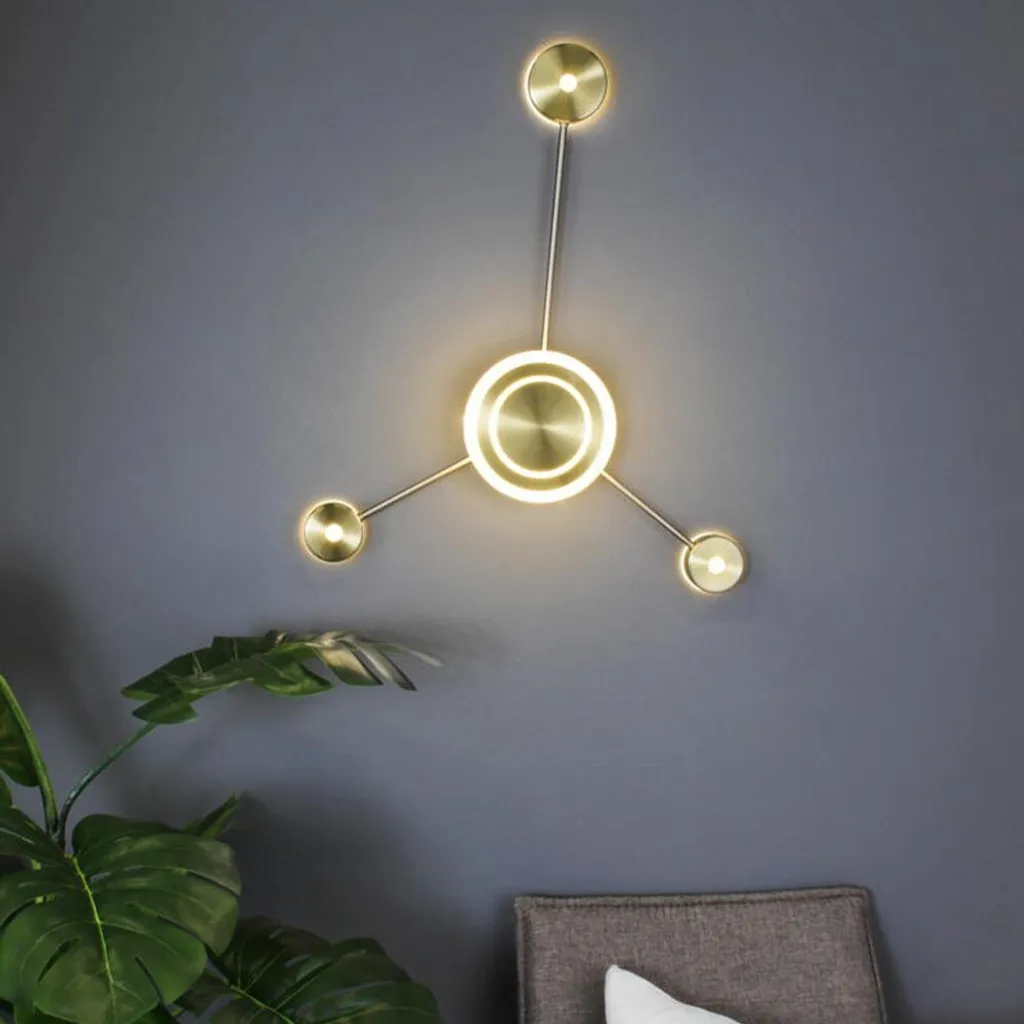 

Настенный светильник Eco-Light Leuchten GmbH, золотой