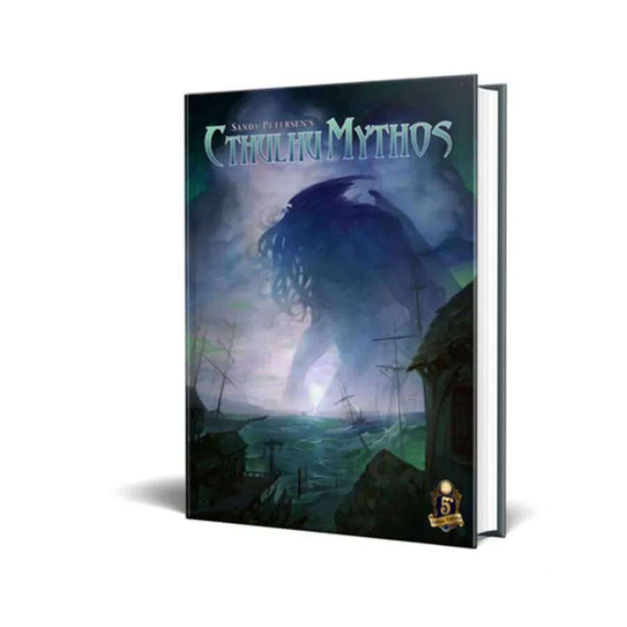 

Sandy Petersen's Cthulhu Mythos (5E), Cthulhu Mythos for 5E, твердый переплет