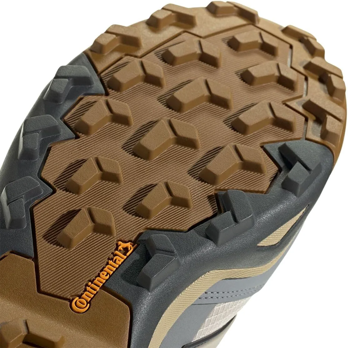 Мужские походные кроссовки Adidas Terrex Skychaser с Gore-tex, бежевый/серый — фото 2