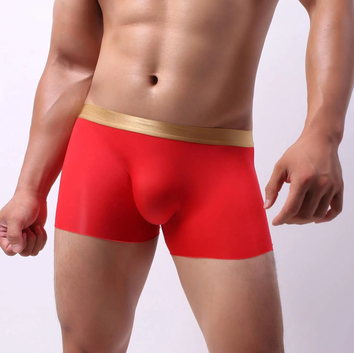 Боксеры повседневные, Красный — фото 2
