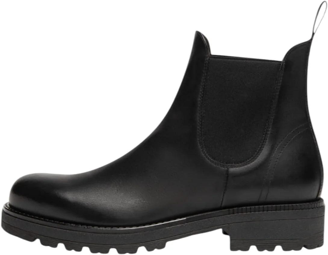 Мужские кожаные ботинки Nero Giardini I501013U, черный
