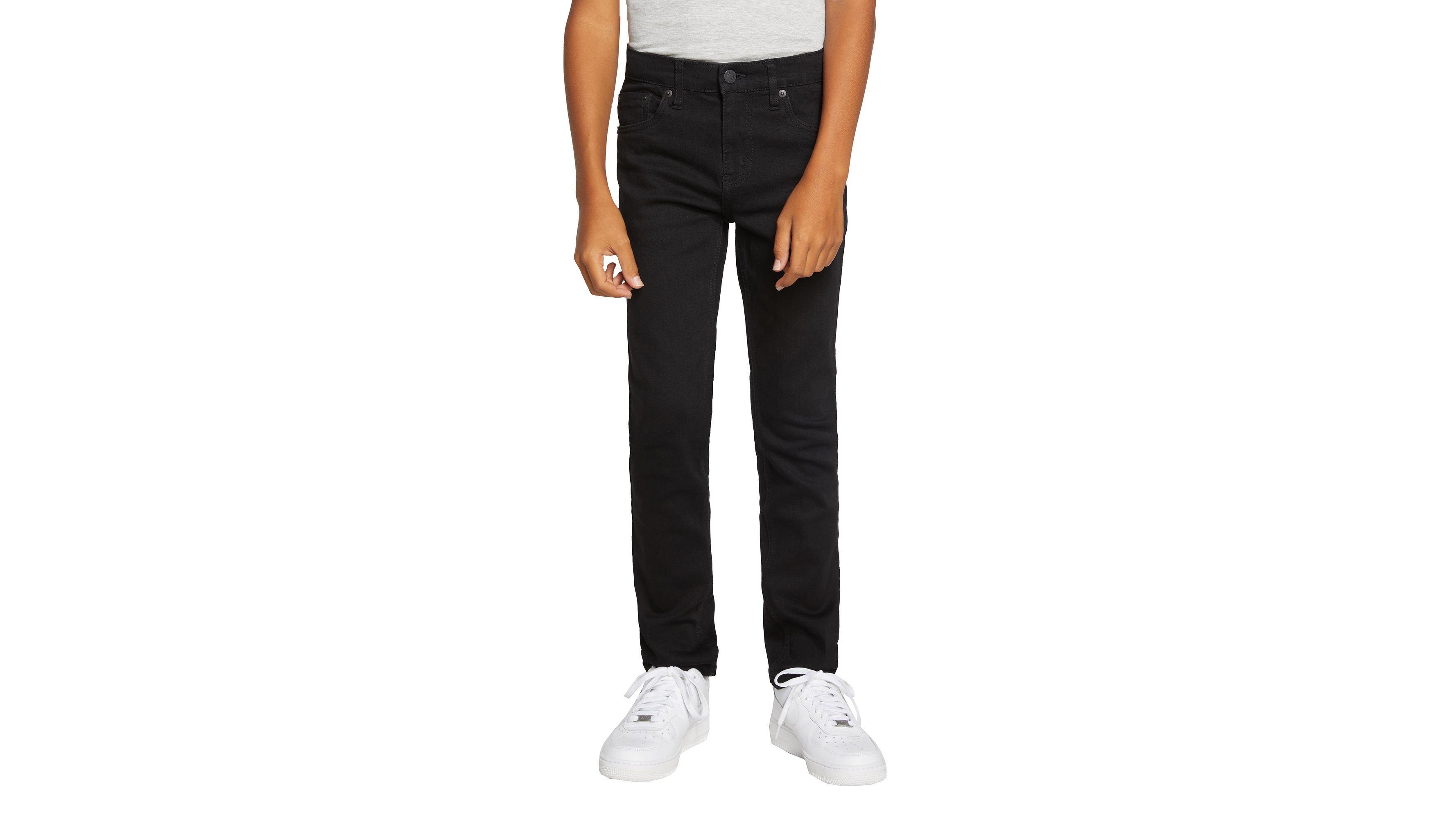 

Джинсы 510 Skinny Fit Big Boys 365 Performance 8-20 Levi's, цвет Black Stretch
