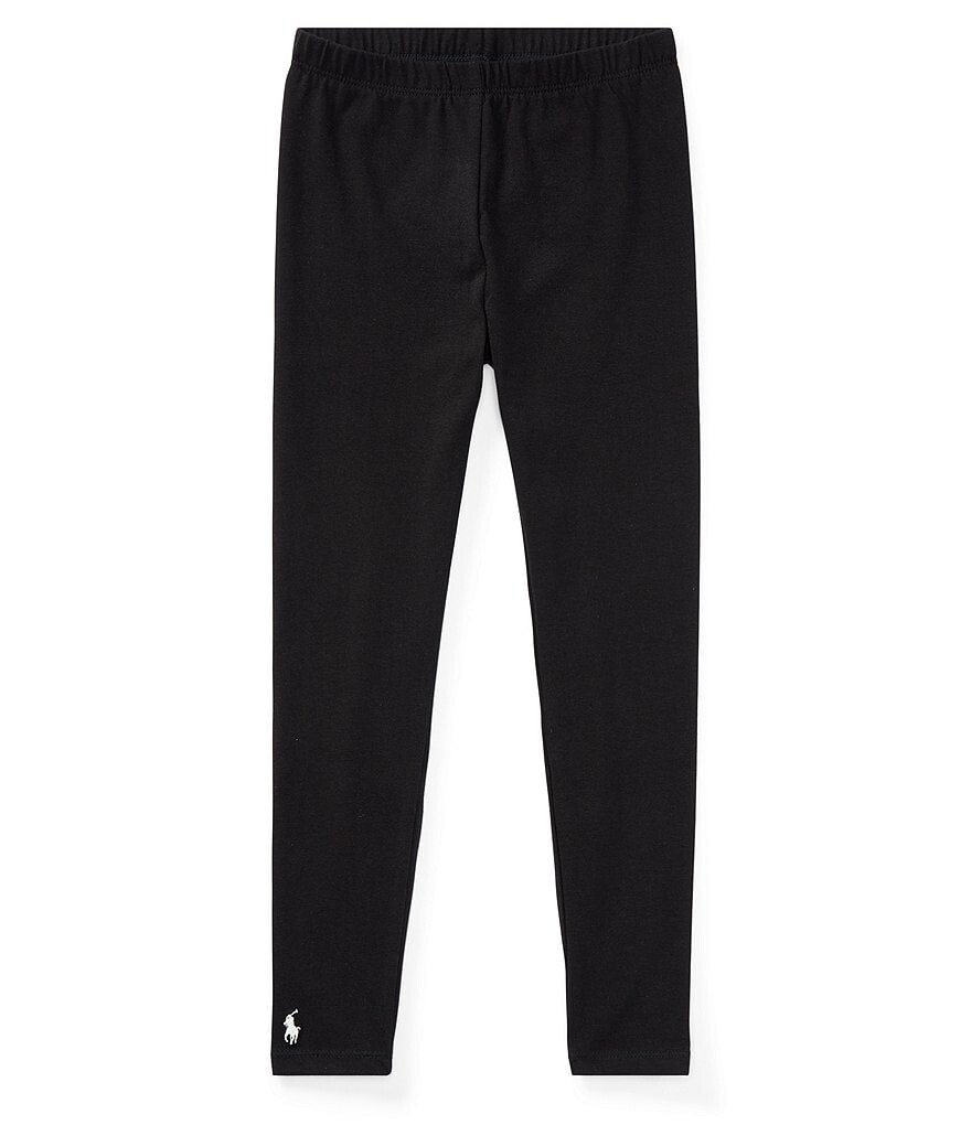 

Леггинсы для маленьких девочек Polo Ralph Lauren 2T-6X, черный