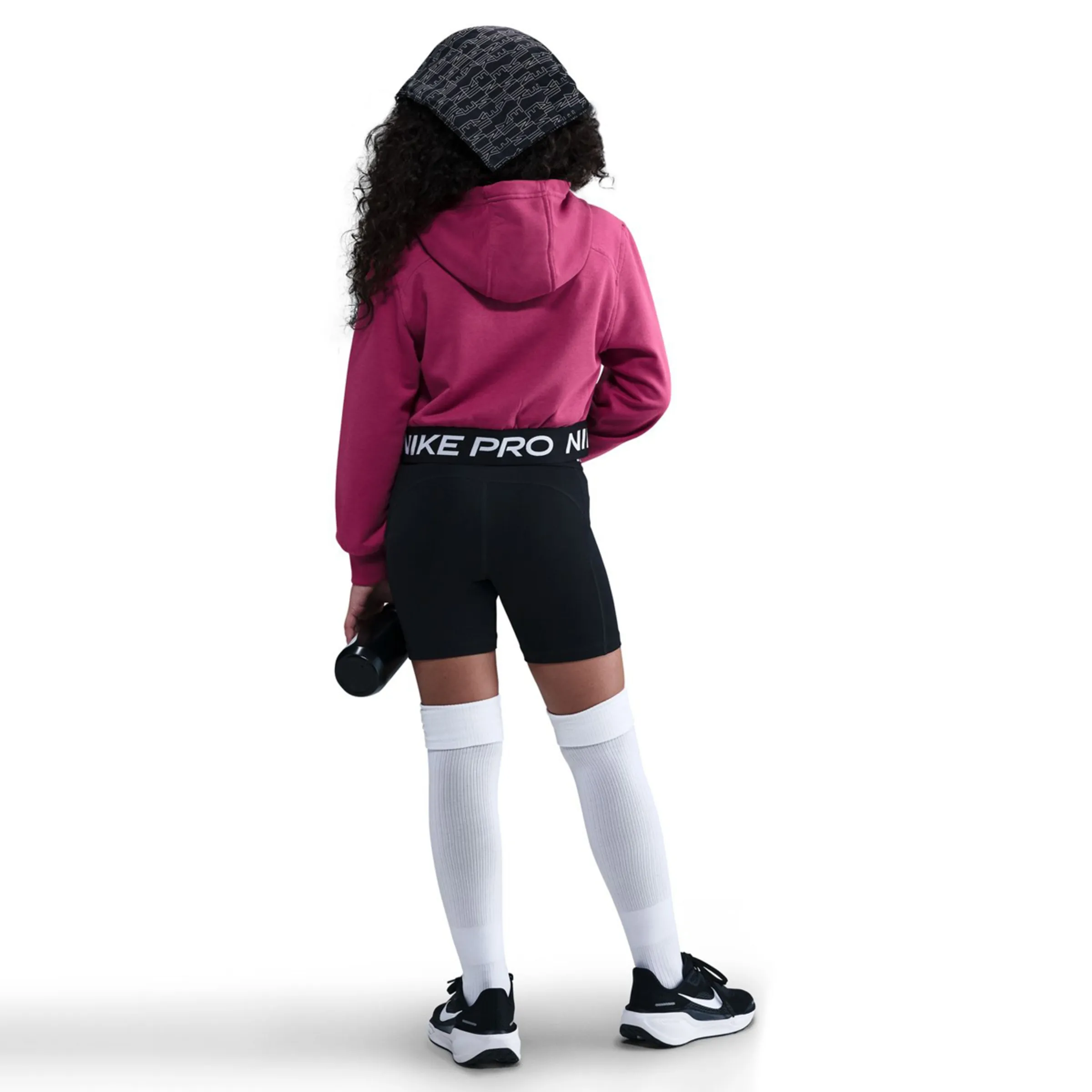 Детская толстовка Pro Dri-FIT Fleece Nike, красный — фото 2