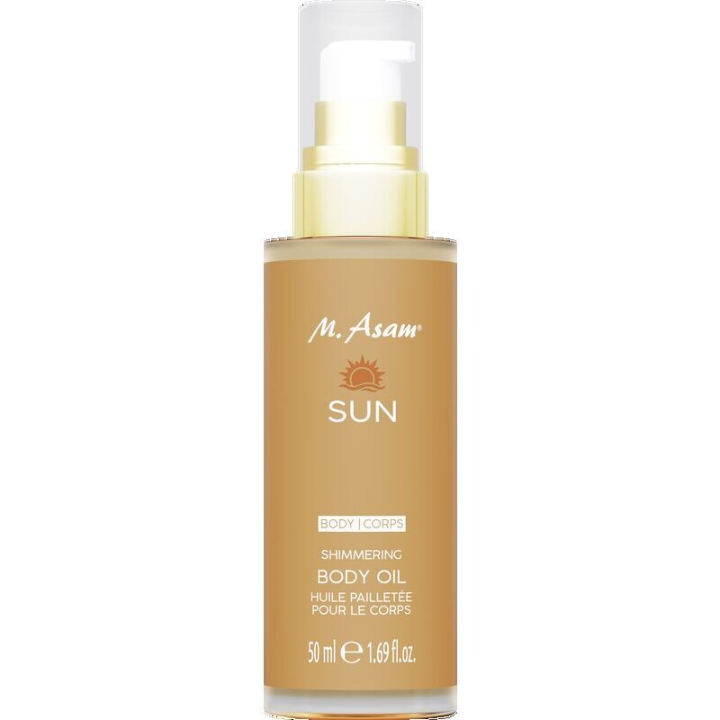 

Мерцающее масло для тела SPF 15 M. Asam, 50 ml