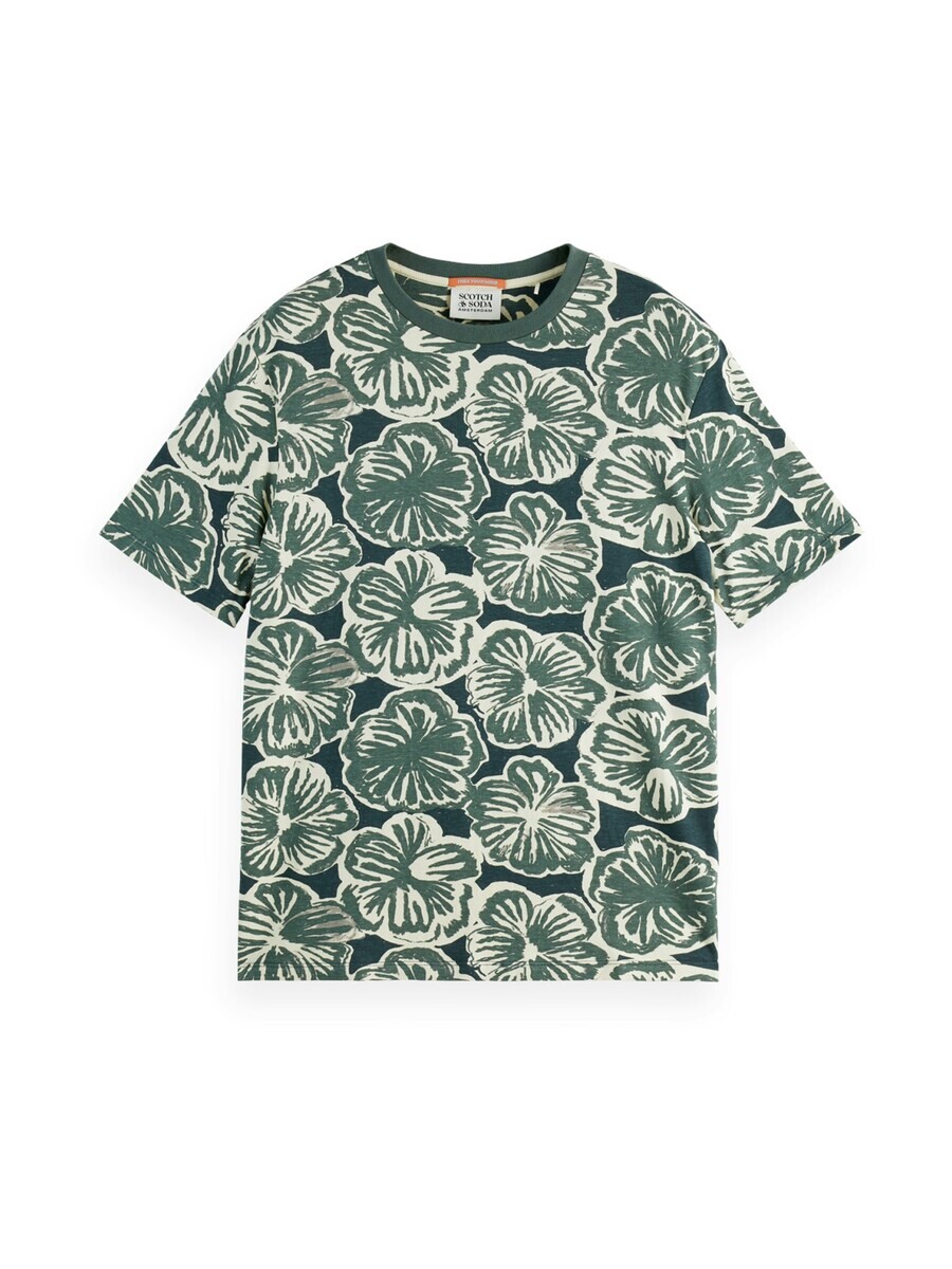 

Футболка SCOTCH & SODA, зеленый/изумрудный