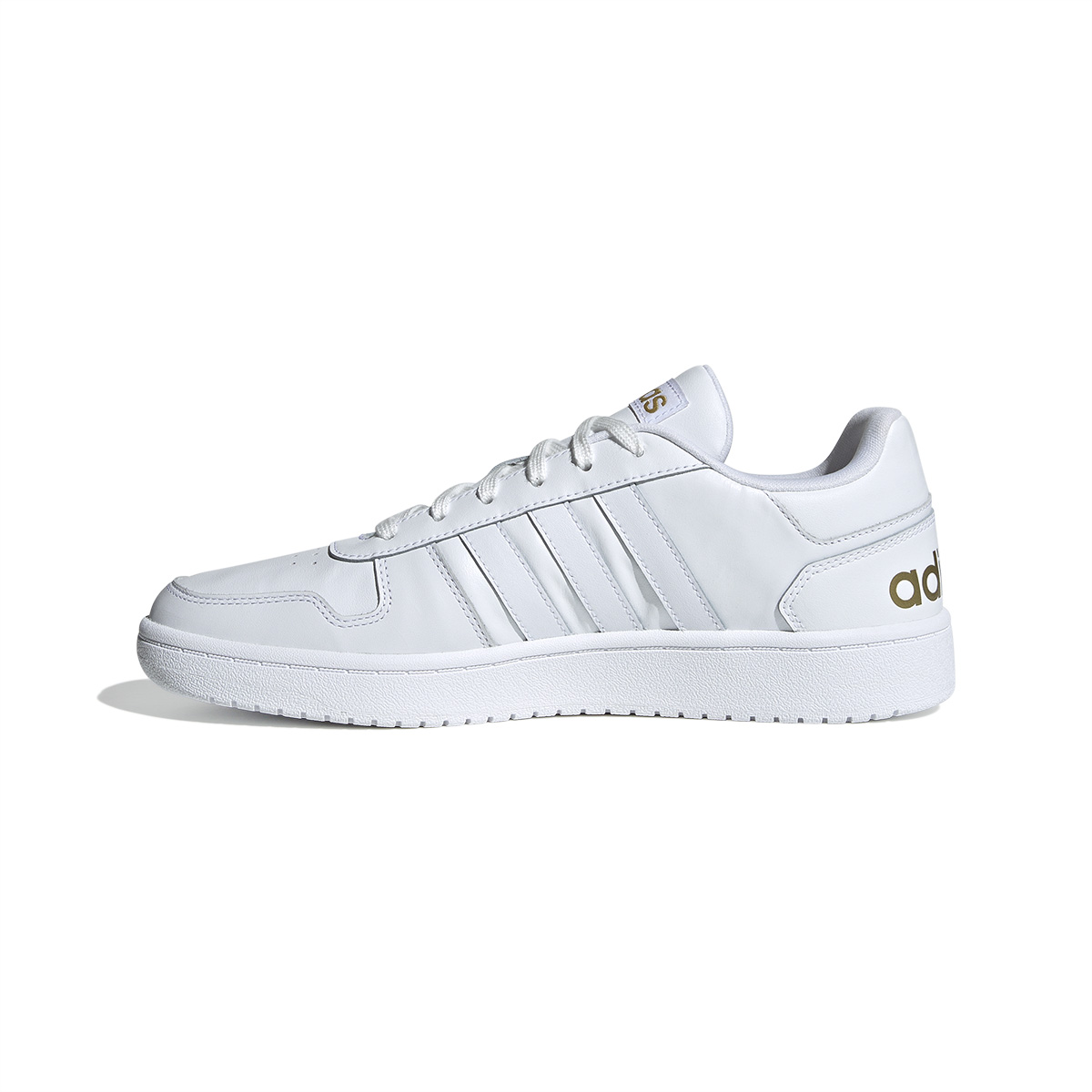 

Кроссовки adidas Hoops 2.0 Skateboarding Shoes Men Low-top White, белый