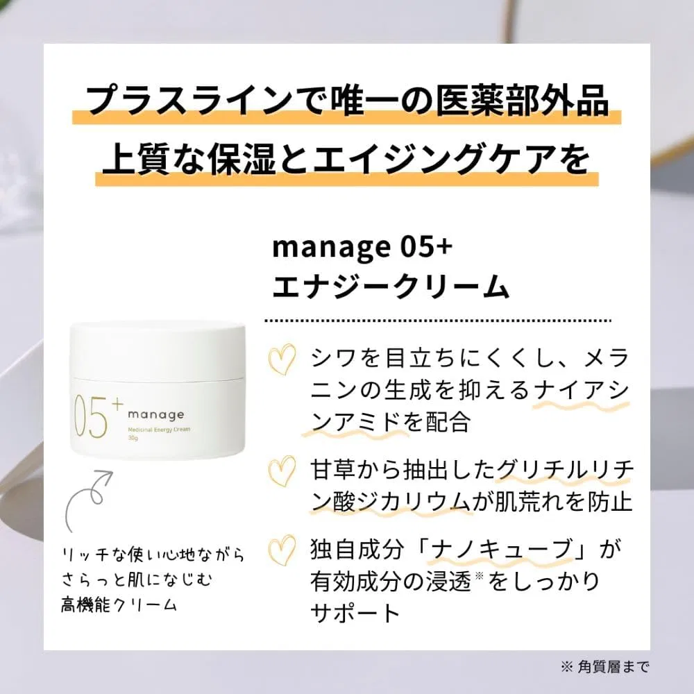 Крем для лица MANAGE — Дневной Energy Cream с ниацинамидом, 30 г — фото 4