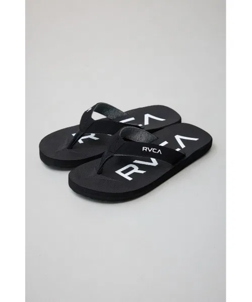Мужские пляжные сланцы RVCA SUBTROPIC чёрные