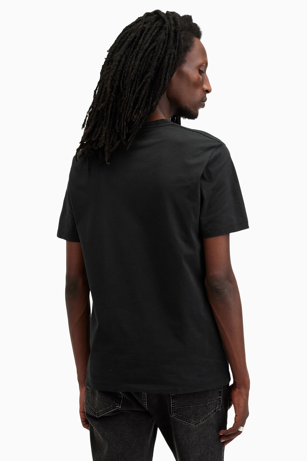 Футболка Allsaints brace с короткими рукавами и круглым вырезом, 3 шт в упаковке All Saints, черный — фото 4