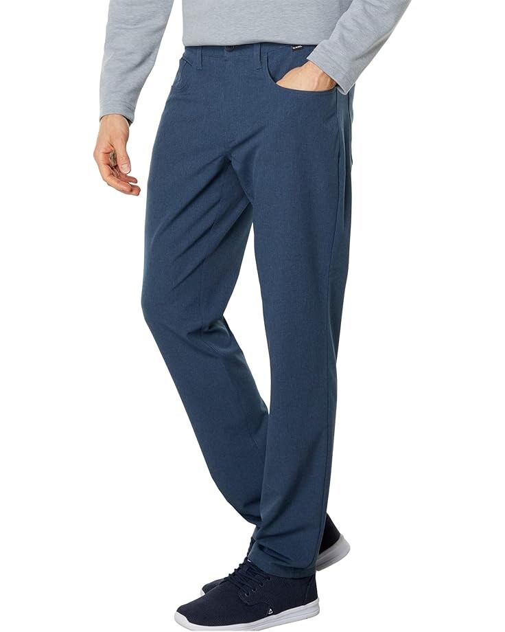 

Брюки TravisMathew Open to Close, цвет Heather Navy