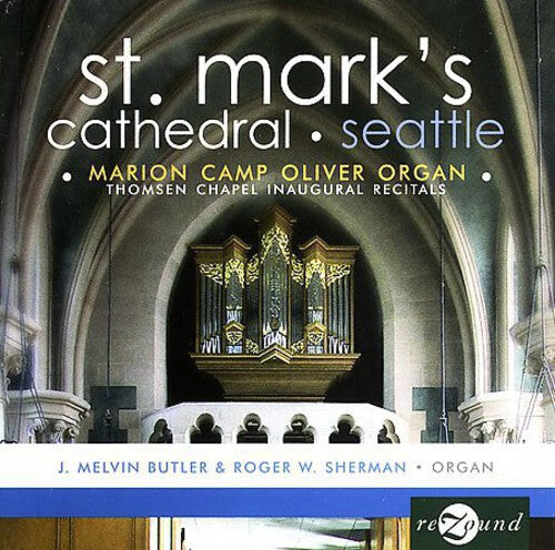 

CD диск Stanley / Clarke / Buxtehude / Butler / Sherman: Thomsen Chapel Inaugural Recitals