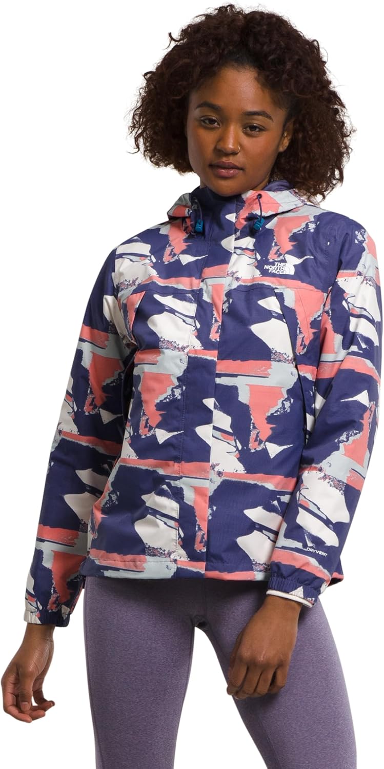 

The North Face Куртка Antora большого размера, Cave Blue Abstract Geology Print