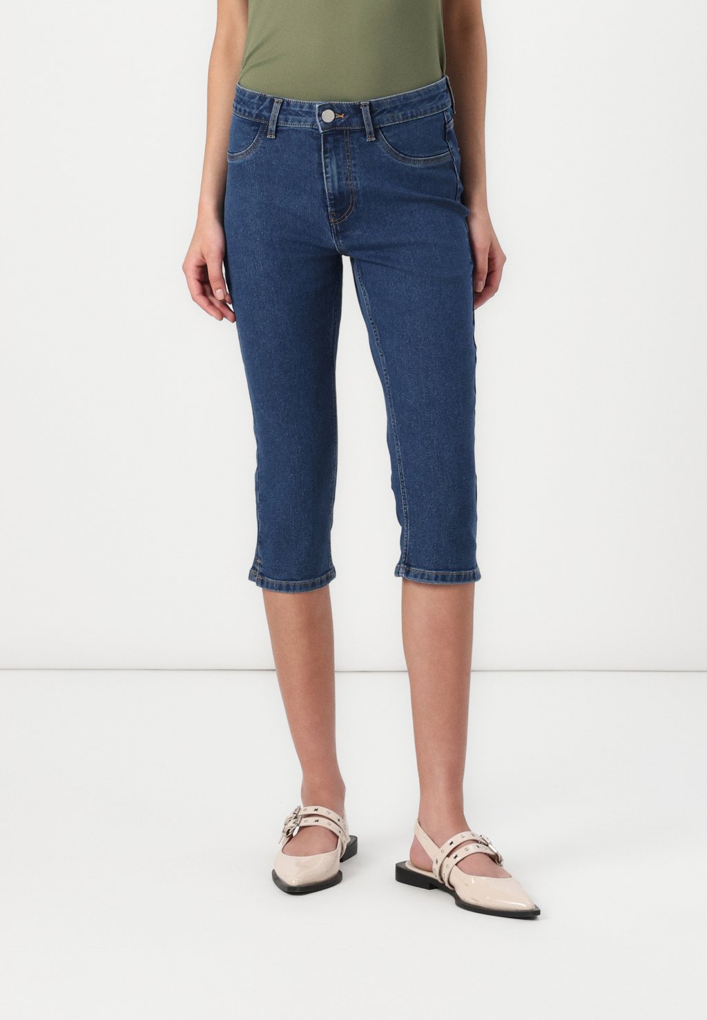 

Джинсы скинни VIJEGGY CAPRI VILA, цвет Medium Blue Denim