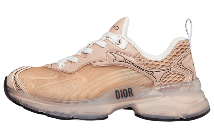 DIOR Vibe Lifestyle Shoes Women's Low-top Nude