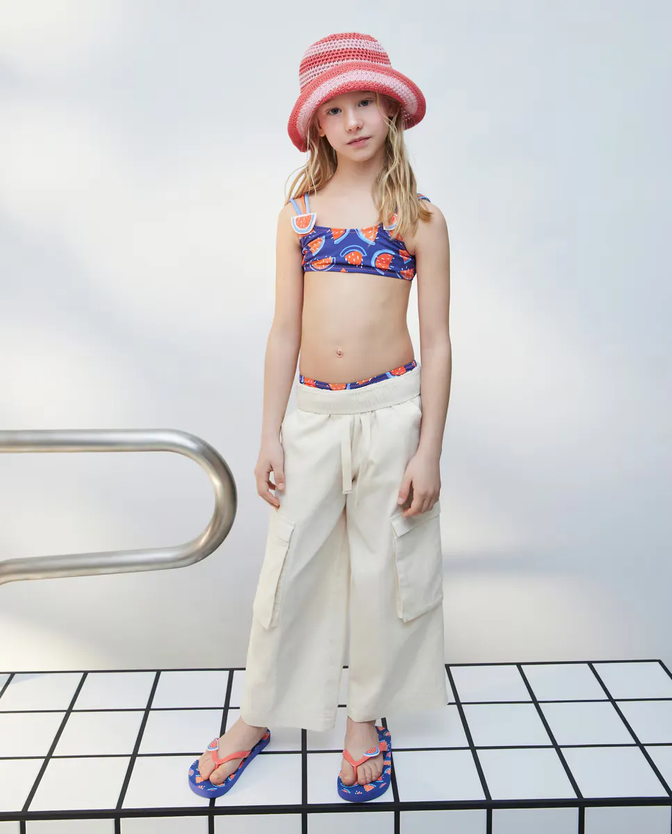 

Девичье бикини с арбузами Kids El Corte Inglés, синий