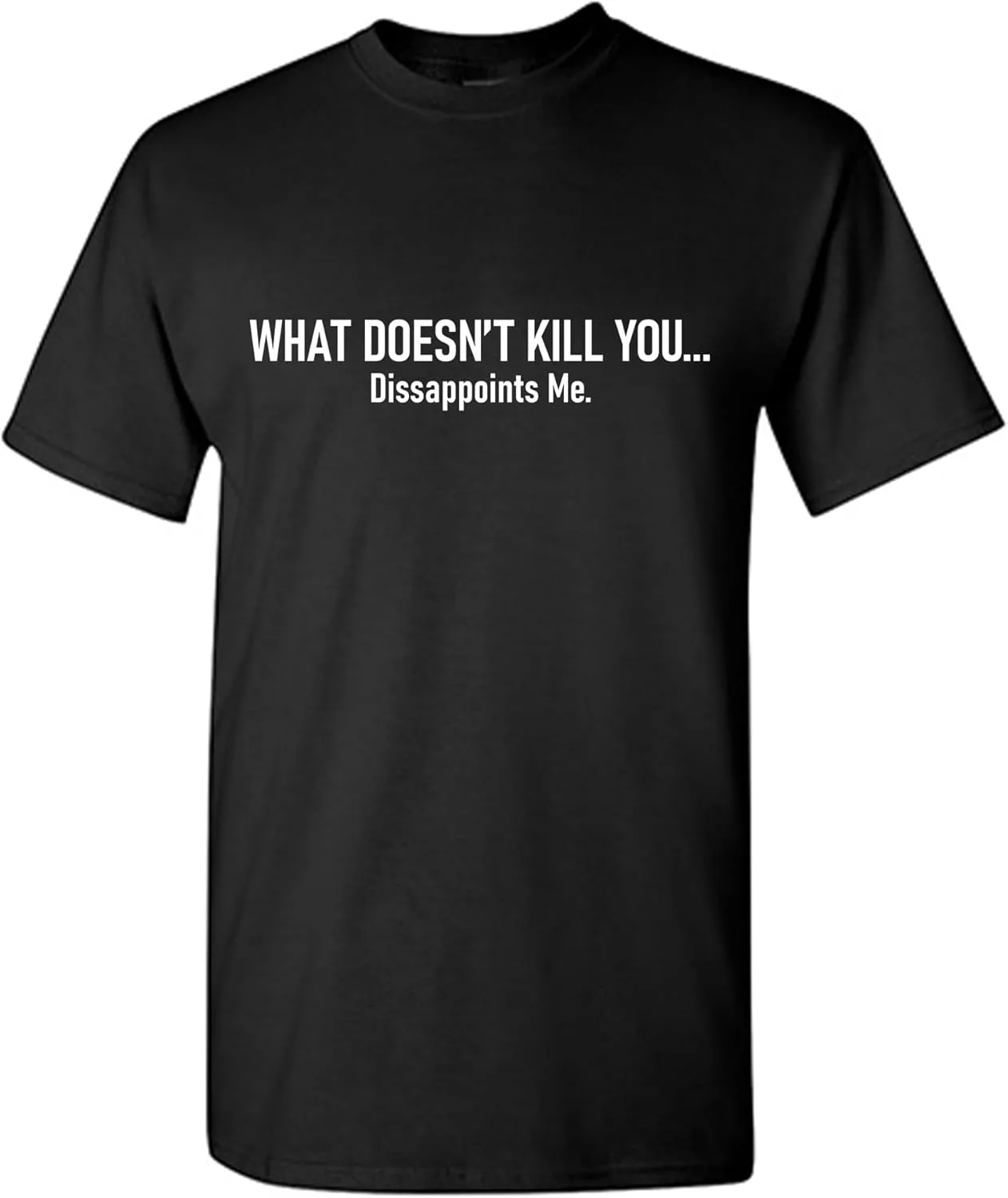 

Футболка с юмором "Что не убивает, разочаровывает" Feelin Good Tees
