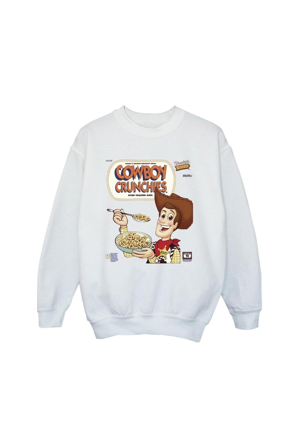 

Толстовка «История игрушек» Woody Cowboy Crunchies Disney, белый