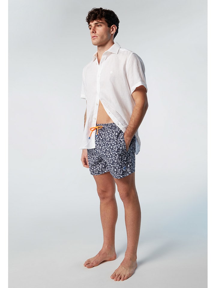 

North Sails Плавки “Volley All Over” темно-синего/белого цвета