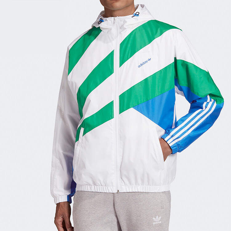 SPRT US WB 2 куртка мужская белая Adidas Originals, белый — фото 3