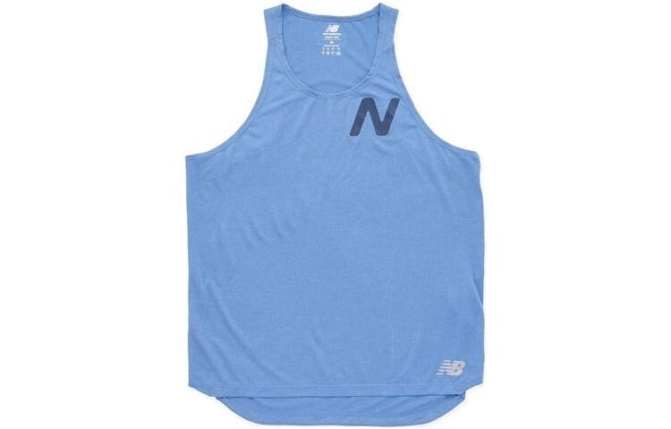 

Майка мужская синий New Balance, синий