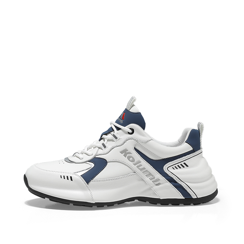 

Kolumb Slip Resistant Abrasion Resistant низкие повседневные кроссовки Men's White Blue