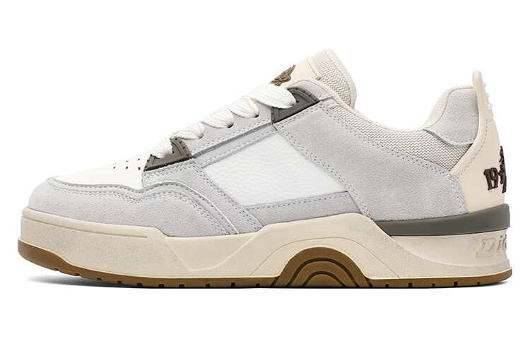 

Кроссовки Dickies Skateboarding Shoes Men Low-top White/Gray, белый/серый