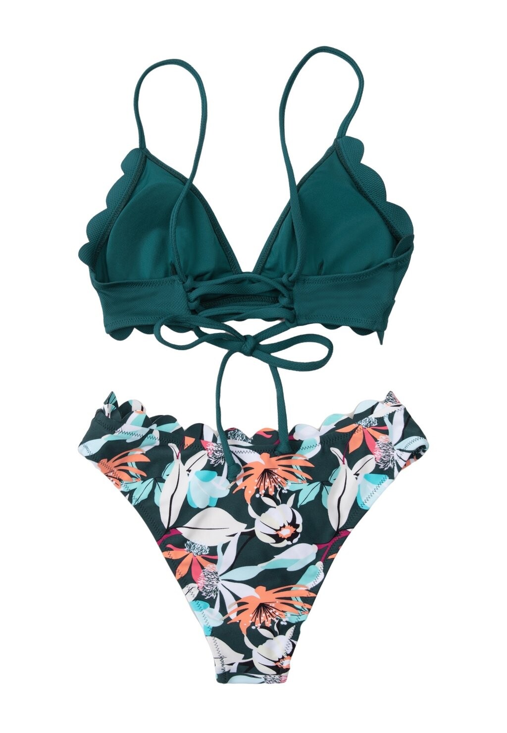 

Бикини TROPICALMUSTER Cupshe, зеленый