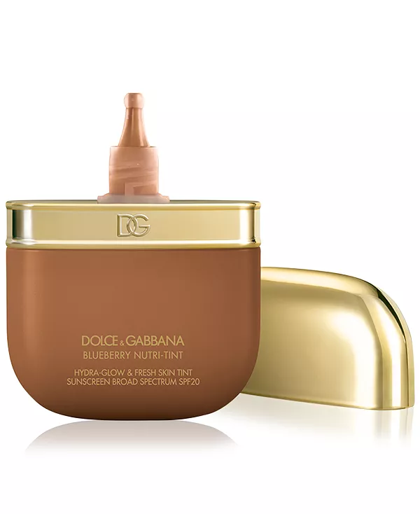 Черничный питательный тональный крем spf 20, 1 унция. Dolce&Gabbana, 26c medium deep - rosy cool undertones — фото 2