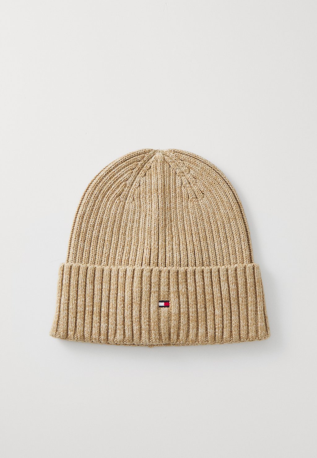 

Шапка THE FLAG BEANIE Tommy Hilfiger, бежевый
