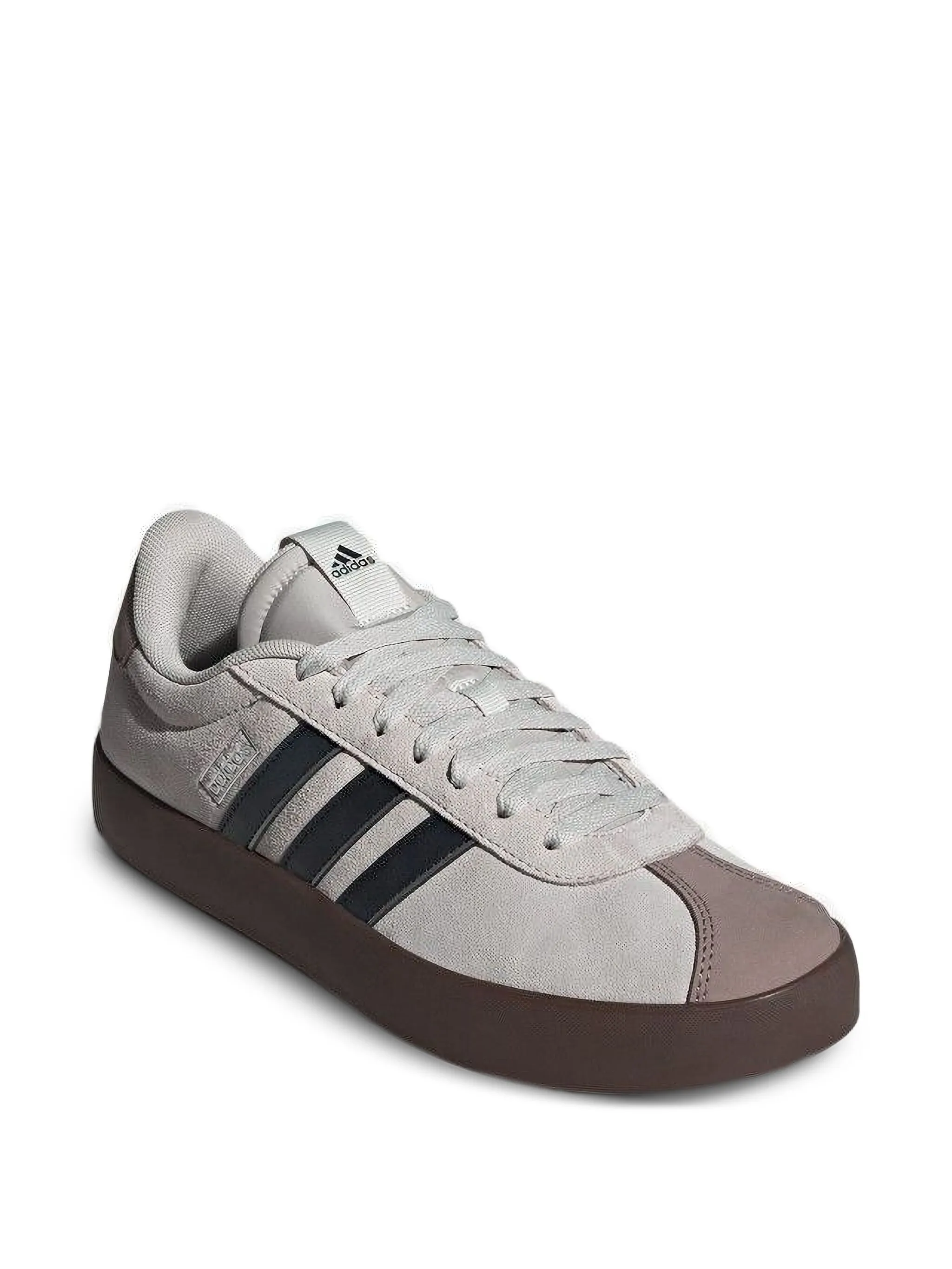 Кроссовки VL Court 3.0 Grey/Black Adidas, серый — фото 2