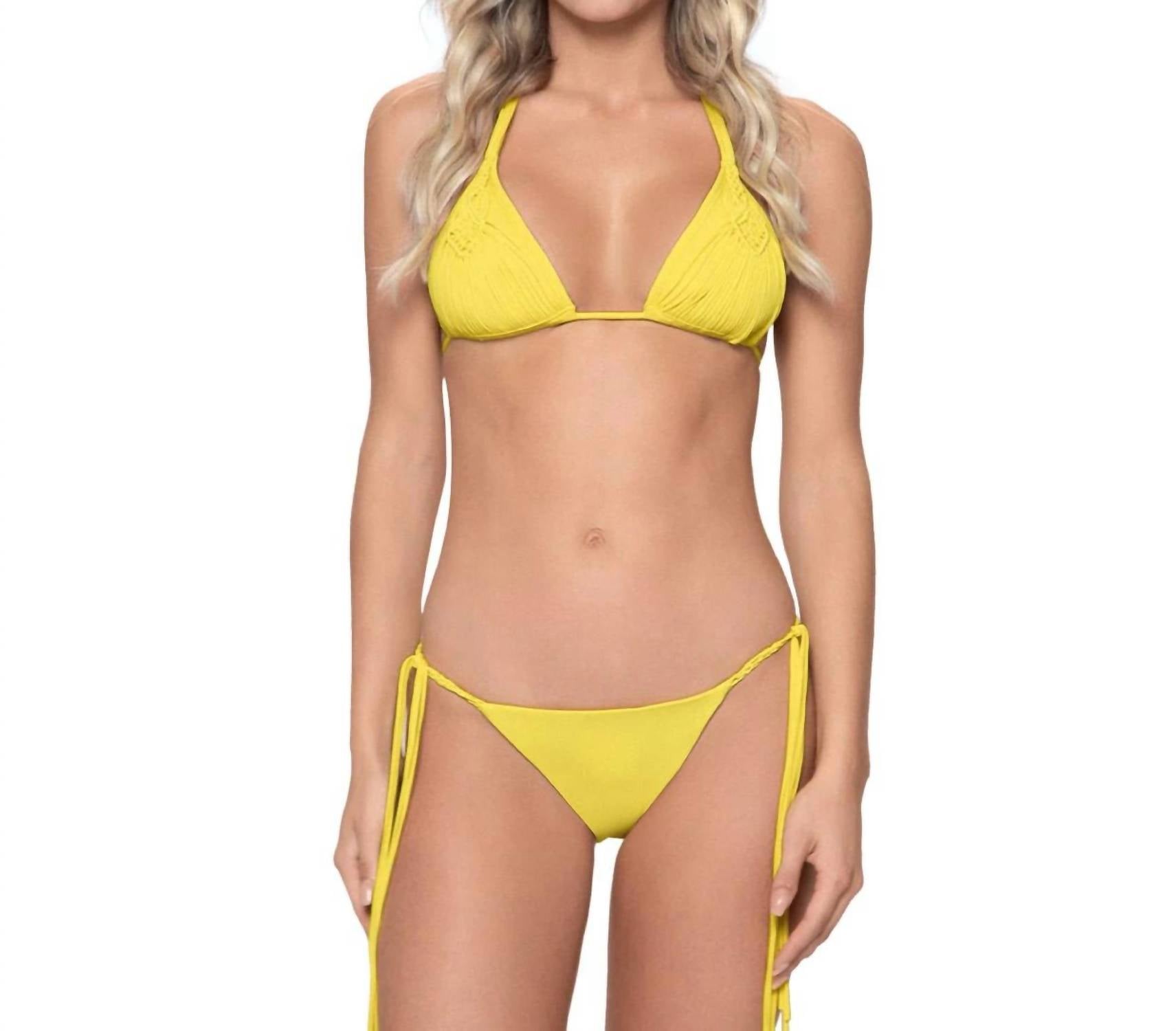 

Купальник женский PQ Swim, цвет sunshine