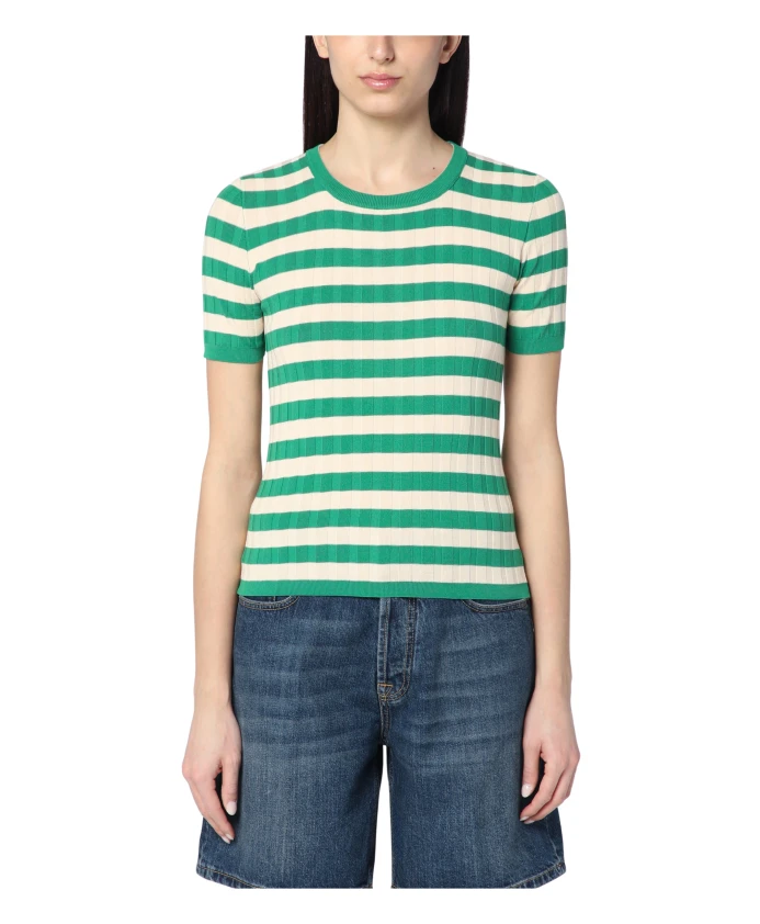 

Хлопковый свитер Roberto Collina, мультиколор