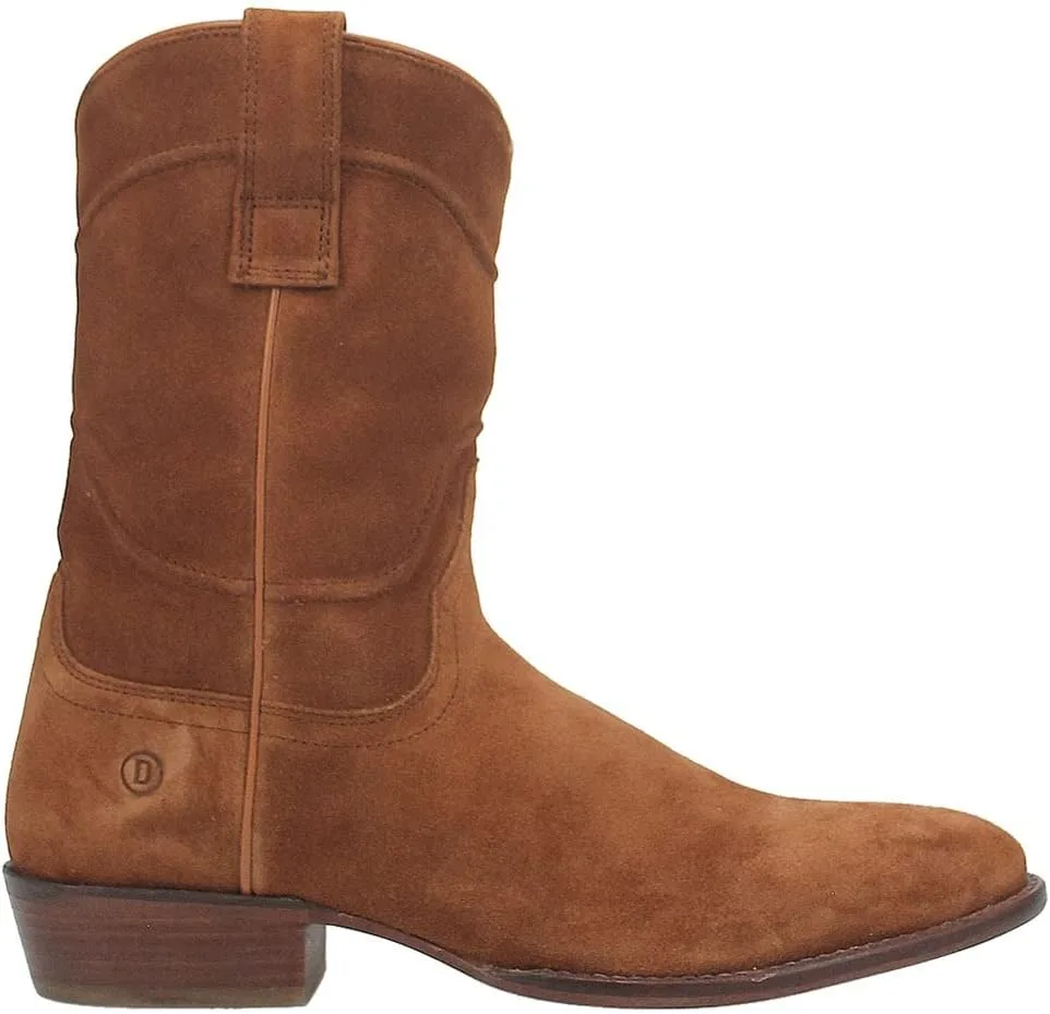 Мужские ковбойские сапоги Dingo Stampede с закругленным носком Dingo Boots, коричневый