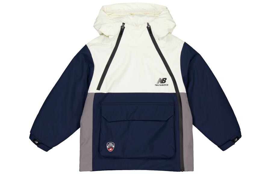 

Детские стеганые куртки New Balance, темно-синий
