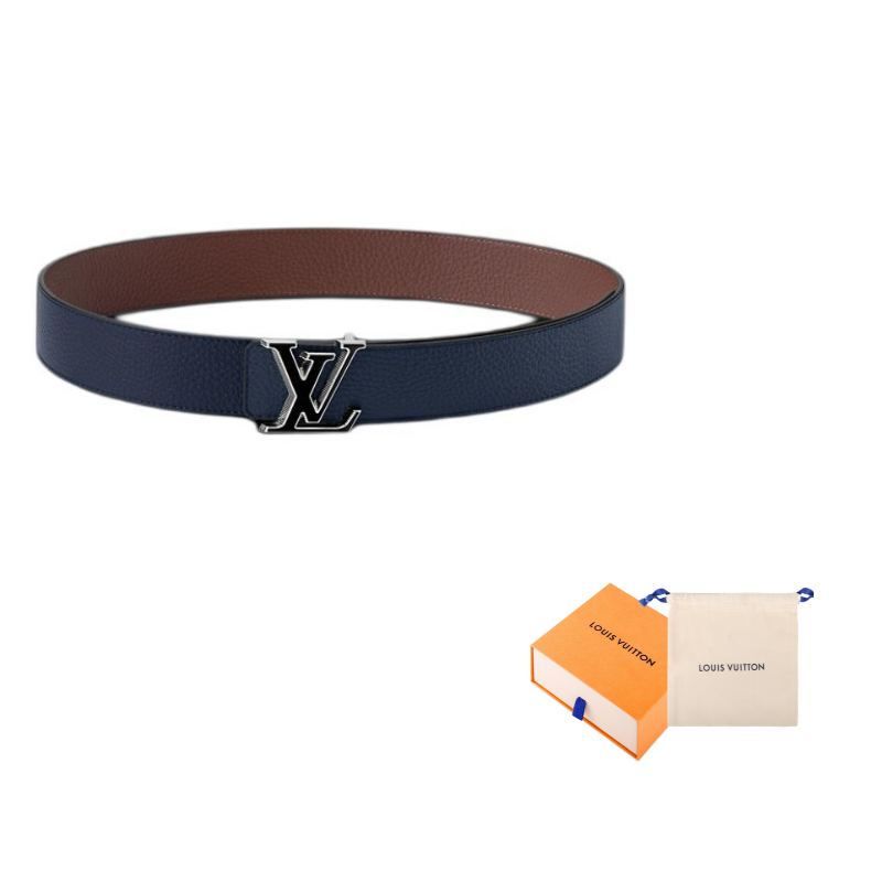 

LOUIS VUITTON Ремень Lv Lv Tilt 40mm Реверсивный, Blue